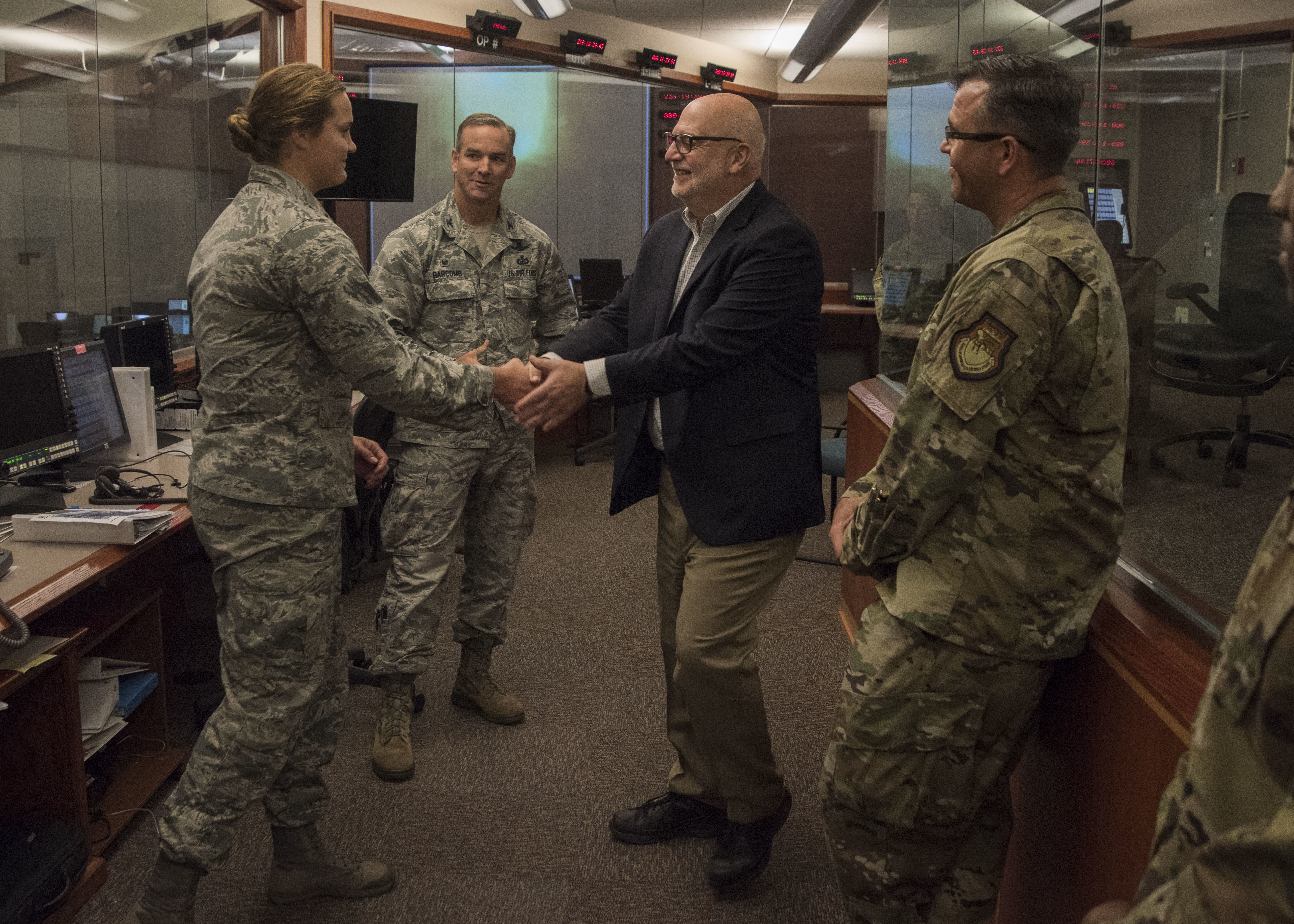 Hon. John P. Roth visit Vandenberg AFB